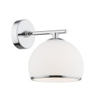 Argon MARBELLA kinkiet 1 pł. 1x15W (max) opal mat chrom 4254