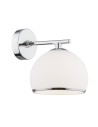 Argon MARBELLA kinkiet 1 pł. 1x15W (max) opal mat chrom 4254