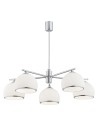 Argon MARBELLA żyrandol 5 pł. 5x15W (max) opal mat chrom 2087