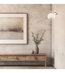 Argon MARBELLA kinkiet 1 pł. 1x15W (max) opal mat mosiądz 4255