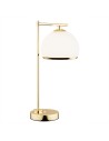 Argon MARBELLA PLUS 1 fl. table lamp 1x15W (max) opal mat brass 8120