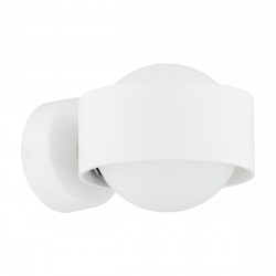 Argon MASSIMO PLUS kinkiet 1 pł. 1x6W LED (max) opal mat IP44 biały struktura 8057