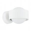 Argon MASSIMO PLUS kinkiet 1 pł. 1x6W LED (max) opal mat IP44 biały struktura 8057