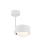 Argon MASSIMO PLUS lampa wisząca 1 pł. 1x6W LED (max) opal mat IP44 biały struktura 8058