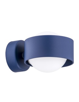 Argon MASSIMO PLUS wall lamp 1 pł. 1x6W LED (max) opal mat IP44 navy blue structure 8061