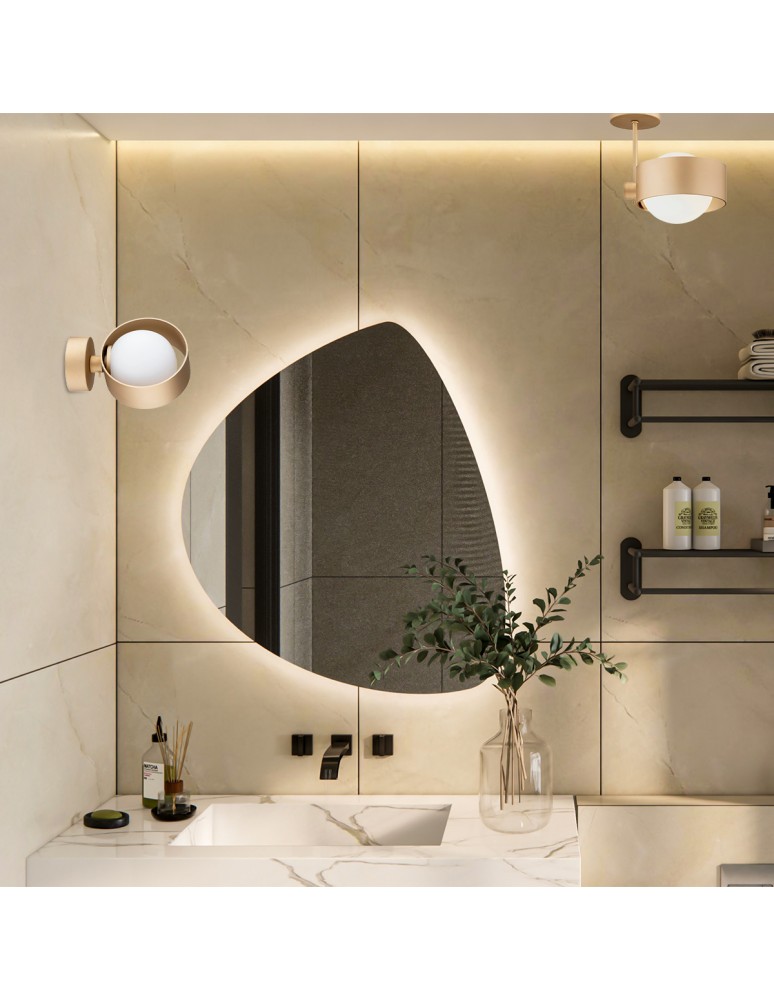 Wall lamps spheres - Argon MASSIMO PLUS 8567 glass, painted steel - product kolory-swiatla.pl 3