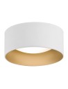 Argon MOHITO plafond 2 fl. 2x15W (max) white structure outside gold inside 703