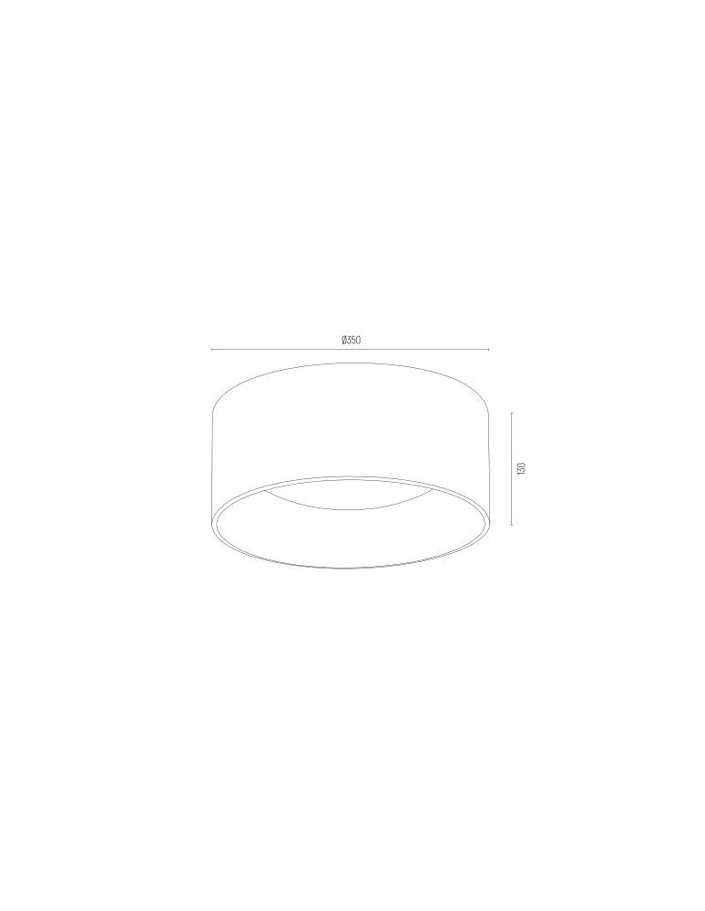Round ceiling lamps - Argon MOHITO plafond 2 fl. 2x15W (max) white structure outside gold inside 703 - product kolory-swiatla.pl 3