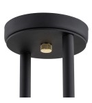 Pendant lamps - Argon MORITZ 4 fl. pendant lamp 4x15W (max) opal mat black structure 1739 - product 4