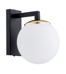 Wall lamps - Argon MORITZ 1 pł. kiniet 1x15W (max) opal mat black structure 4771 - product 2