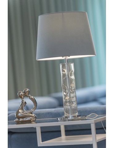 Argon NANCY 1 fl. table lamp 1x15W (max) blue transparent 3844 - product 2