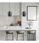 Single pendant lamps - Argon NEWA pendant lamp 1 pł. 1x15W (max) graphite 3270 - product 2