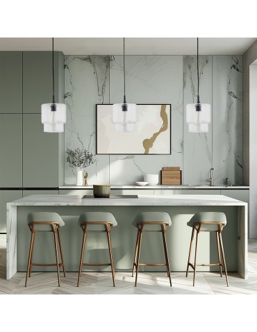 Argon NEWA 1-fl. pendant lamp 1x15W (max) transparent 3275 - product 2