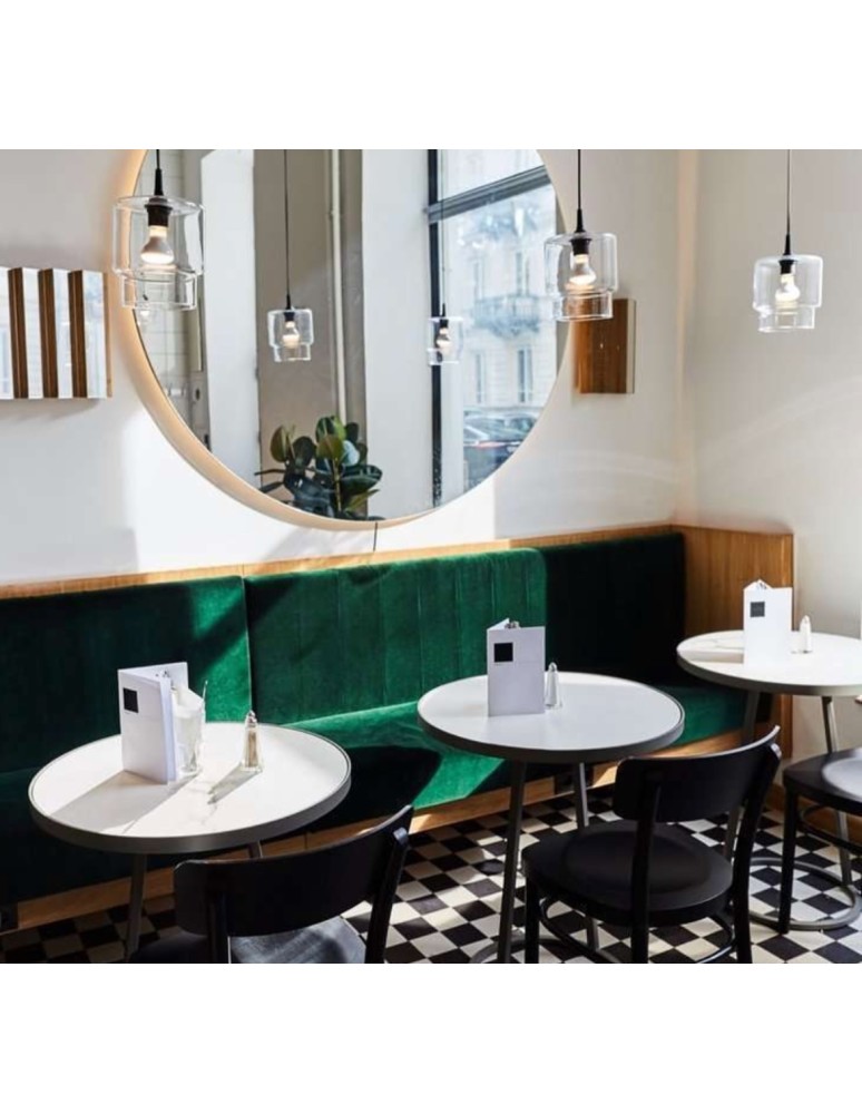 Single pendant lamps - Argon NEWA 1-fl. pendant lamp 1x15W (max) transparent 3275 - product kolory-swiatla.pl 3