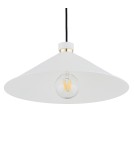Industrial pendant lamps - Argon NASHVILLE pendant lamp 1 pł. 1x15W (max) white structure brass elements 4693 - product 5