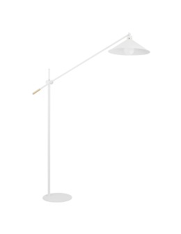 Argon NASHVILLE lampa podłogowa 1 pł. 1x15W (max) biały struktura elementy mosiądzowane 4731 - produkt 2