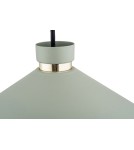 Industrial pendant lamps - Argon NASHVILLE pendant lamp 1 pł. 1x15W (max) sage structure brass elements 4694 - product 4