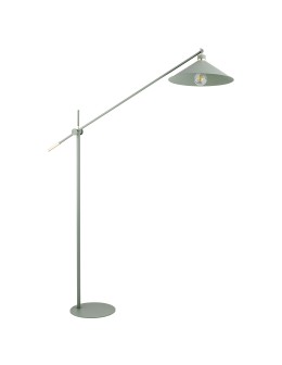 Argon NASHVILLE lampa podłogowa 1 pł. 1x15W (max) szałwia struktura elementy mosiądzowane 4733 - produkt 2