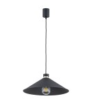 Industrial pendant lamps - Argon NASHVILLE pendant lamp 1 pł. 1x15W (max) black structure brass elements 4695 - product 2