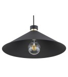 Industrial pendant lamps - Argon NASHVILLE pendant lamp 1 pł. 1x15W (max) black structure brass elements 4695 - product 3