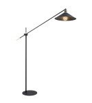 Broken floor lamps - Argon NASHVILLE floor lamp 1 pł. 1x15W (max) black structure brass elements 4732 - product 1