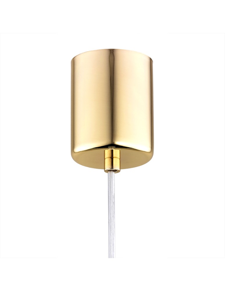 Single pendant lamps - Argon PALLADO 1 fl. pendant lamp 1x15W (max) opal matt brass 4993 - product kolory-swiatla.pl 4