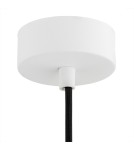 Industrial pendant lamps - Argon ORTE pendant lamp 1 pł. 1x15W (max) white structure brass elements 4914 - product 6