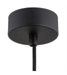 Industrial pendant lamps - Argon ORTE pendant lamp 1 pł. 1x15W (max) black structure brass elements 4915 - product 6