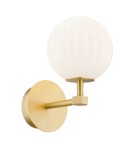 Wall lamps spheres - Argon PALOMA 8502 glass, brass - product 1