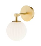 Wall lamps spheres - Argon PALOMA 8502 glass, brass - product 2