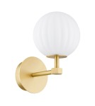 Wall lamps spheres - Argon PALOMA 8502 glass, brass - product 4
