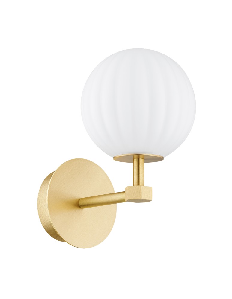 Wall lamps spheres - Argon PALOMA 8502 glass, brass - product kolory-swiatla.pl 4