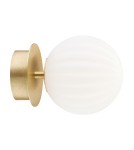 Wall lamps spheres - Argon PALOMA 8504 glass, brass - product 1