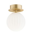 Wall lamps spheres - Argon PALOMA 8504 glass, brass - product 2