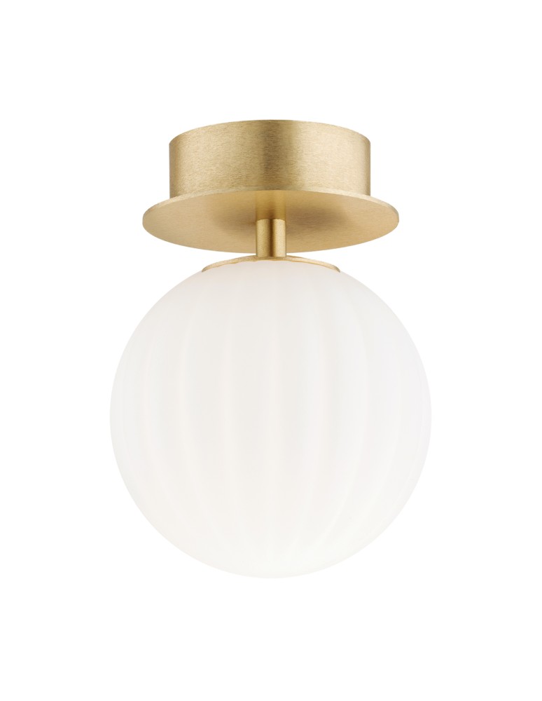 Wall lamps spheres - Argon PALOMA 8504 glass, brass - product kolory-swiatla.pl 2