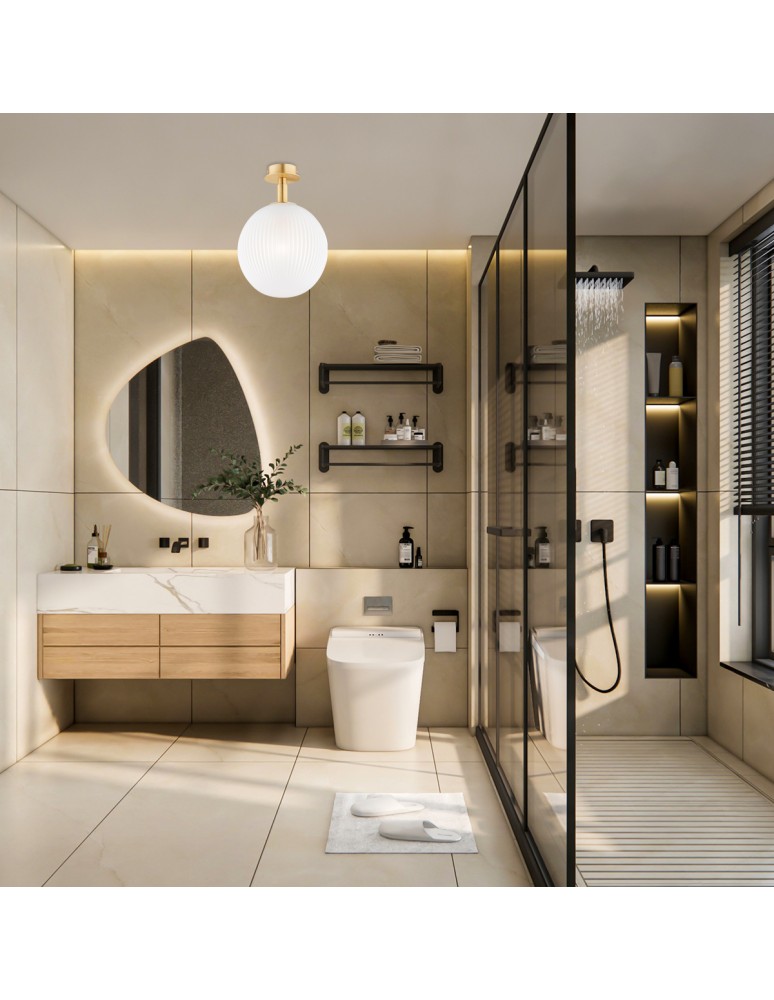 Ceiling lamps spheres - Argon PALOMA 8505 glass, brass - product kolory-swiatla.pl 3