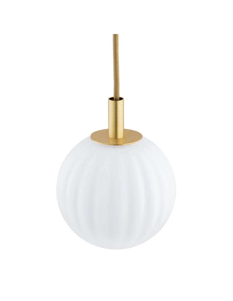 Pendant lamps spheres - Argon PALOMA 8506 glass, brass - product kolory-swiatla.pl 4