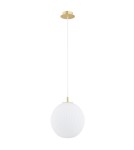 Pendant lamps spheres - Argon PALOMA 8507 glass, brass - product 2