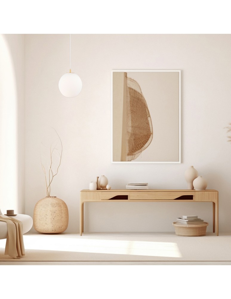 Pendant lamps spheres - Argon PALOMA 8507 glass, brass - product kolory-swiatla.pl 3