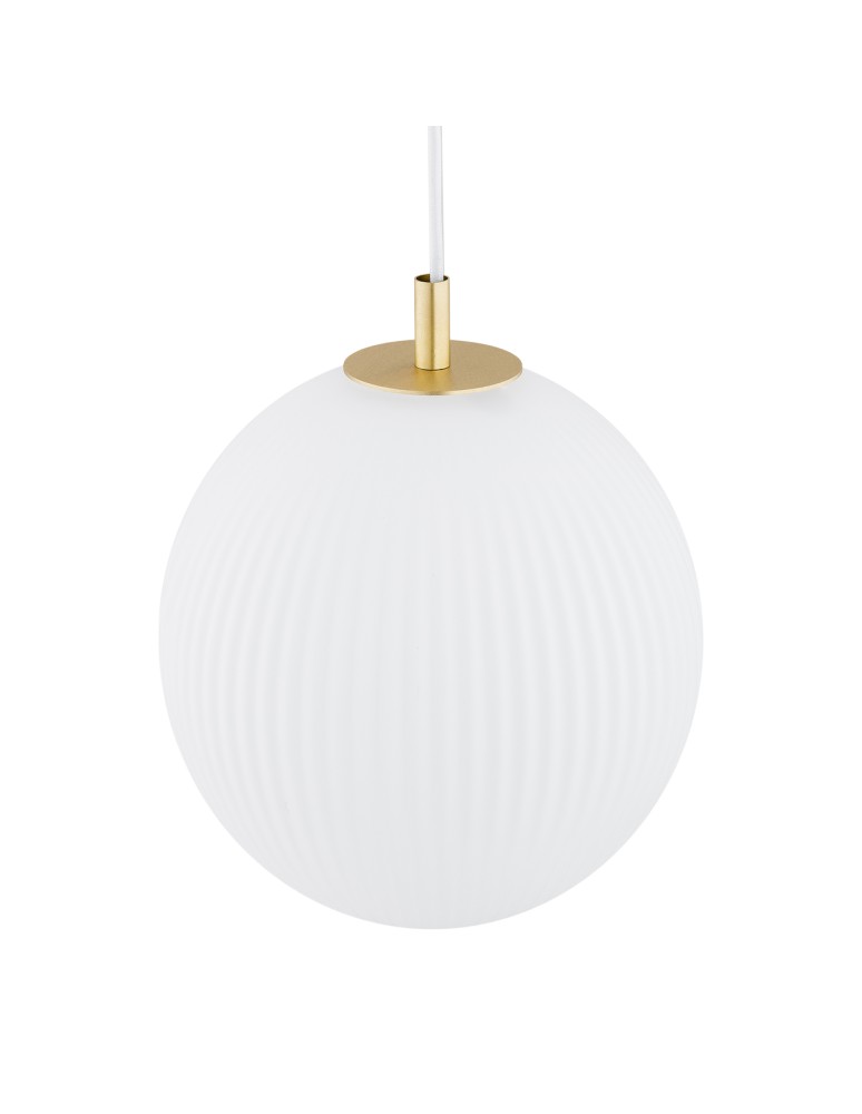 Pendant lamps spheres - Argon PALOMA 8507 glass, brass - product kolory-swiatla.pl 4