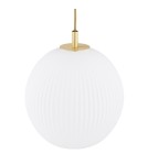 Pendant lamps spheres - Argon PALOMA 6306 glass, brass - product 4