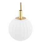 Pendant lamps spheres - Argon PALOMA 2183 glass, brass - product 4