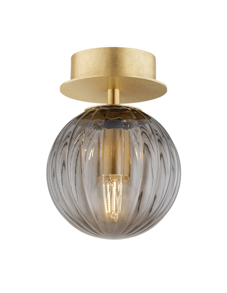 Ceiling lamps spheres - Argon PALOMA 8510 glass, brass - product kolory-swiatla.pl 1