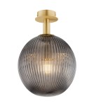 Ceiling lamps spheres - Argon PALOMA 8511 glass, brass - product 1