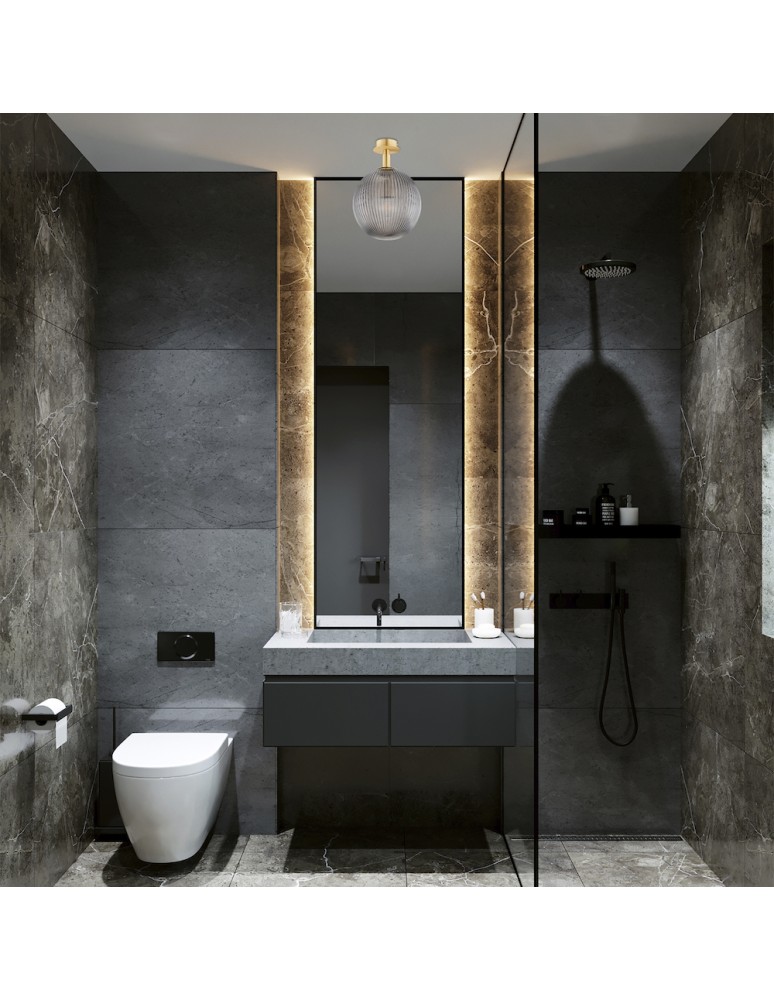 Ceiling lamps spheres - Argon PALOMA 8511 glass, brass - product kolory-swiatla.pl 3