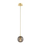 Pendant lamps spheres - Argon PALOMA 8512 glass, brass - product 1