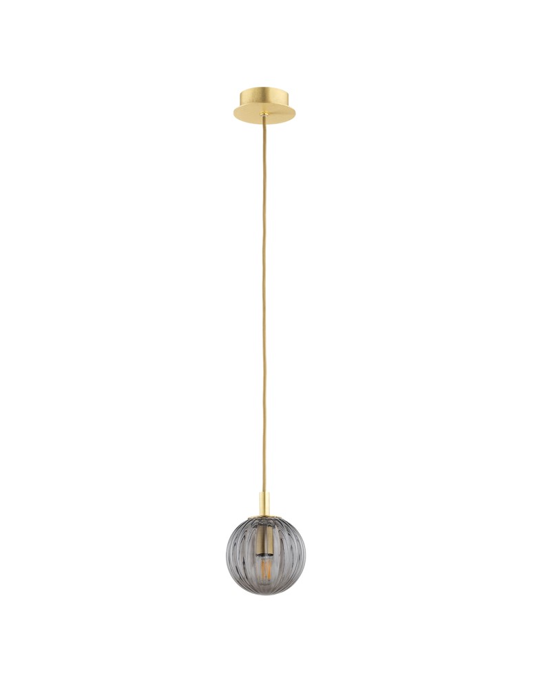 Pendant lamps spheres - Argon PALOMA 8512 glass, brass - product kolory-swiatla.pl 2