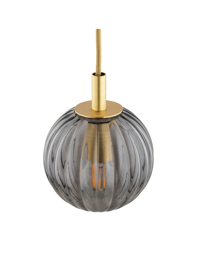 Pendant lamps spheres - Argon PALOMA 8512 glass, brass - product kolory-swiatla.pl 4