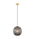 Pendant lamps spheres - Argon PALOMA 8513 glass, brass - product 1