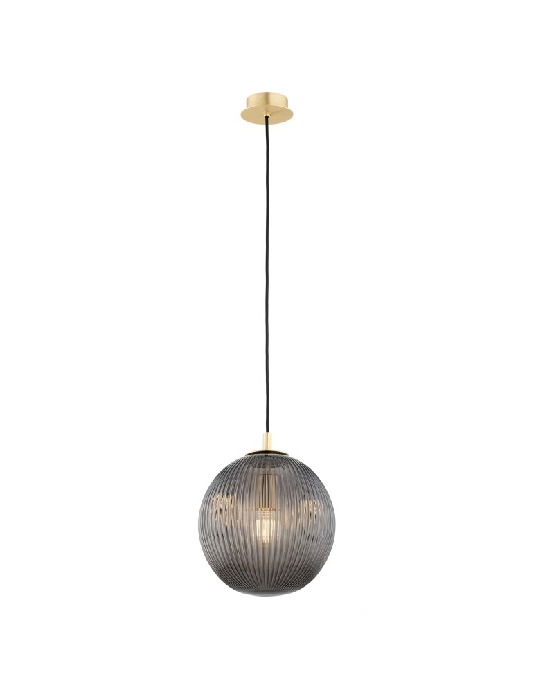 Pendant lamps spheres - Argon PALOMA 8513 glass, brass - product kolory-swiatla.pl 1